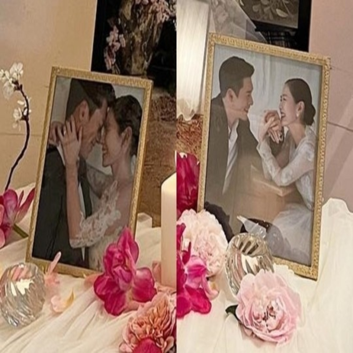 ヒョンビン ソン イェジンの鼻キス写真も チェ ソンジュン 幸せ溢れる式場の様子を公開 Kstyle