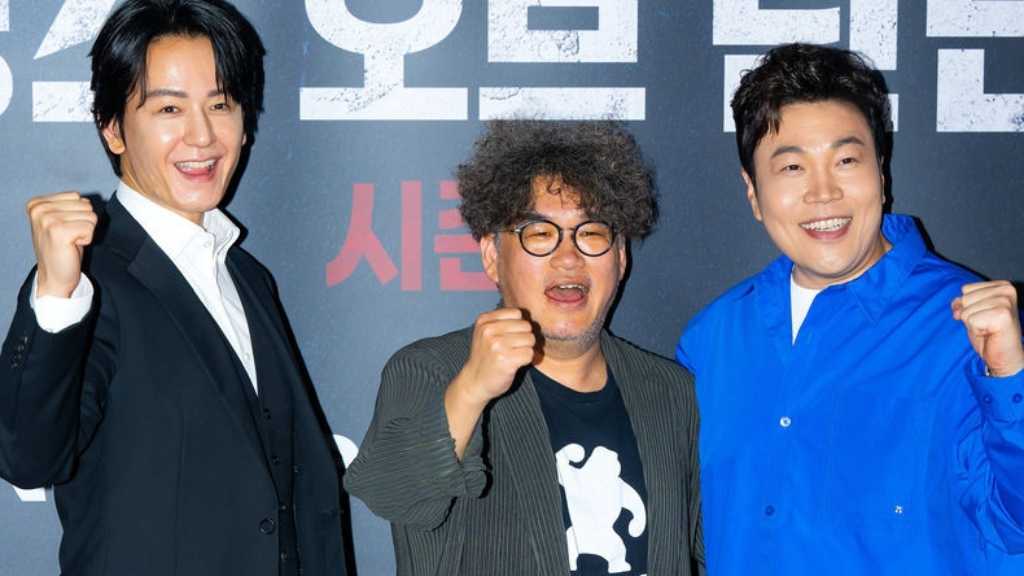 【PHOTO】イム・ジュファン＆シン・スンファン、英ドラマ「ギャング・オブ・ロンドン3」マスコミ向け試写会に出席