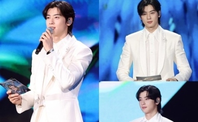 ASTRO チャウヌ、歌から進行まで…「第38回ゴールデンディスクアワード」で大活躍！