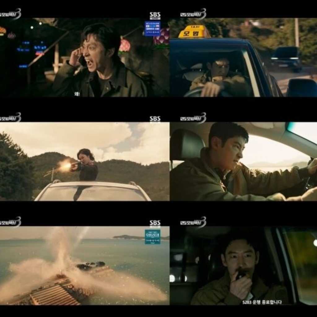 「復讐代行人3～模範タクシー～」イ・ジェフン、悪党たちと激しいカーチェイス【ネタバレあり】