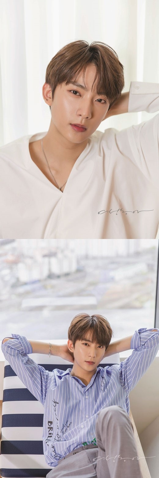 B1a4 ゴンチャン 爽やかな雰囲気漂うグラビアを公開 真剣な眼差し Kstyle