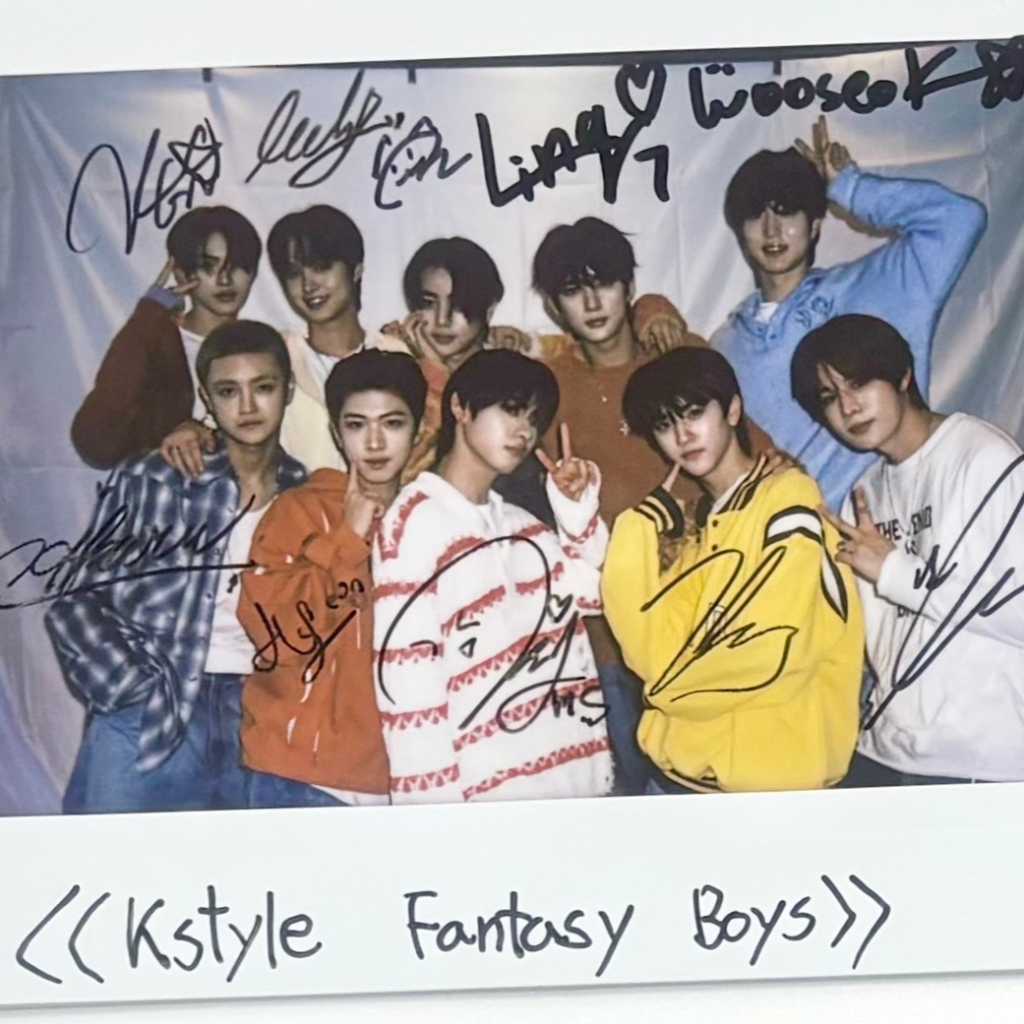 【終了しました】FANTASY BOYS直筆サイン入りポラを2名様に！応募はフォロー＆リポスト