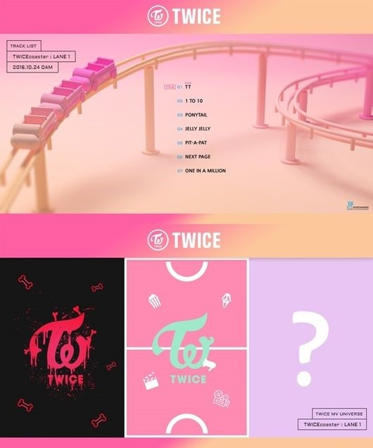 カムバック Twice 3rdミニアルバム Twicecoaster Lane1 のトラックリストを公開 さまざまなジャンルに挑戦 Kstyle