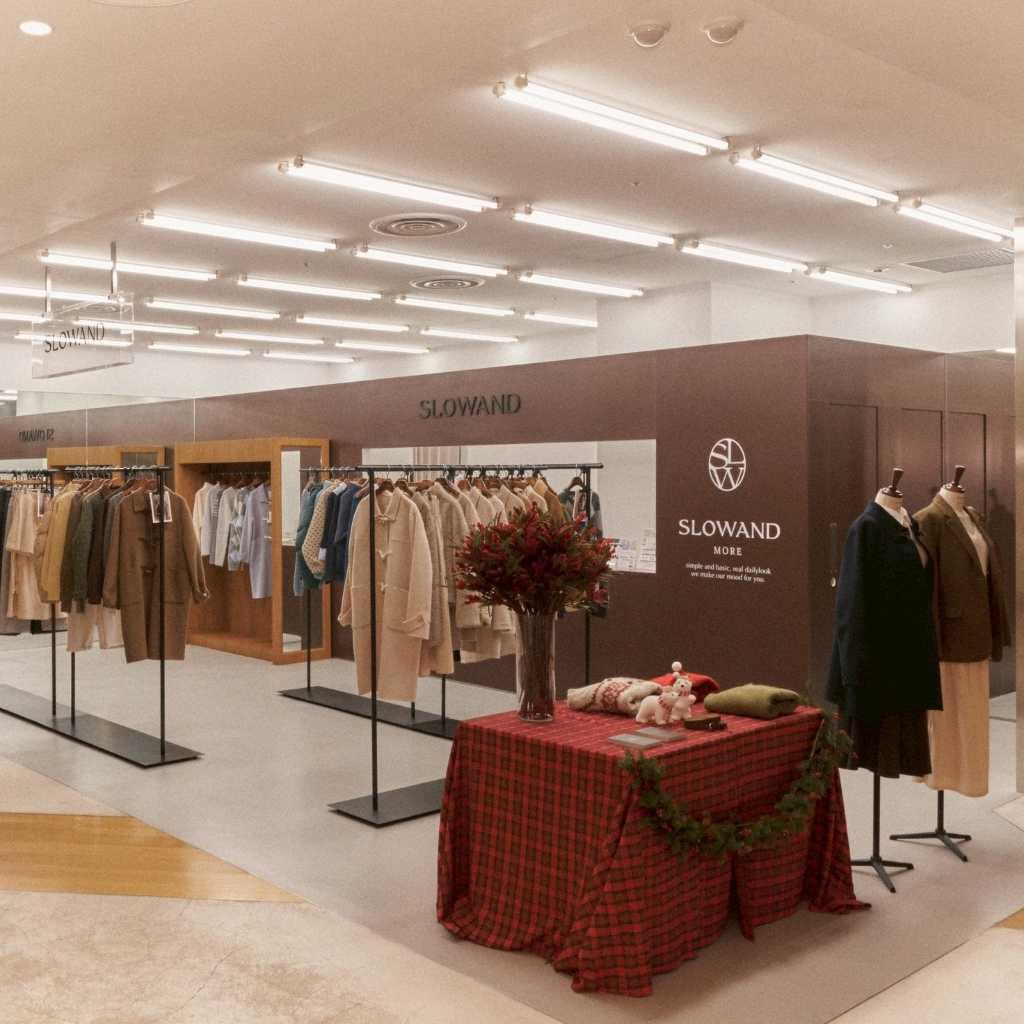 韓国ファッションブランド「SLOWAND」日本初のポップアップが大盛況！渋谷で12月11日まで開催