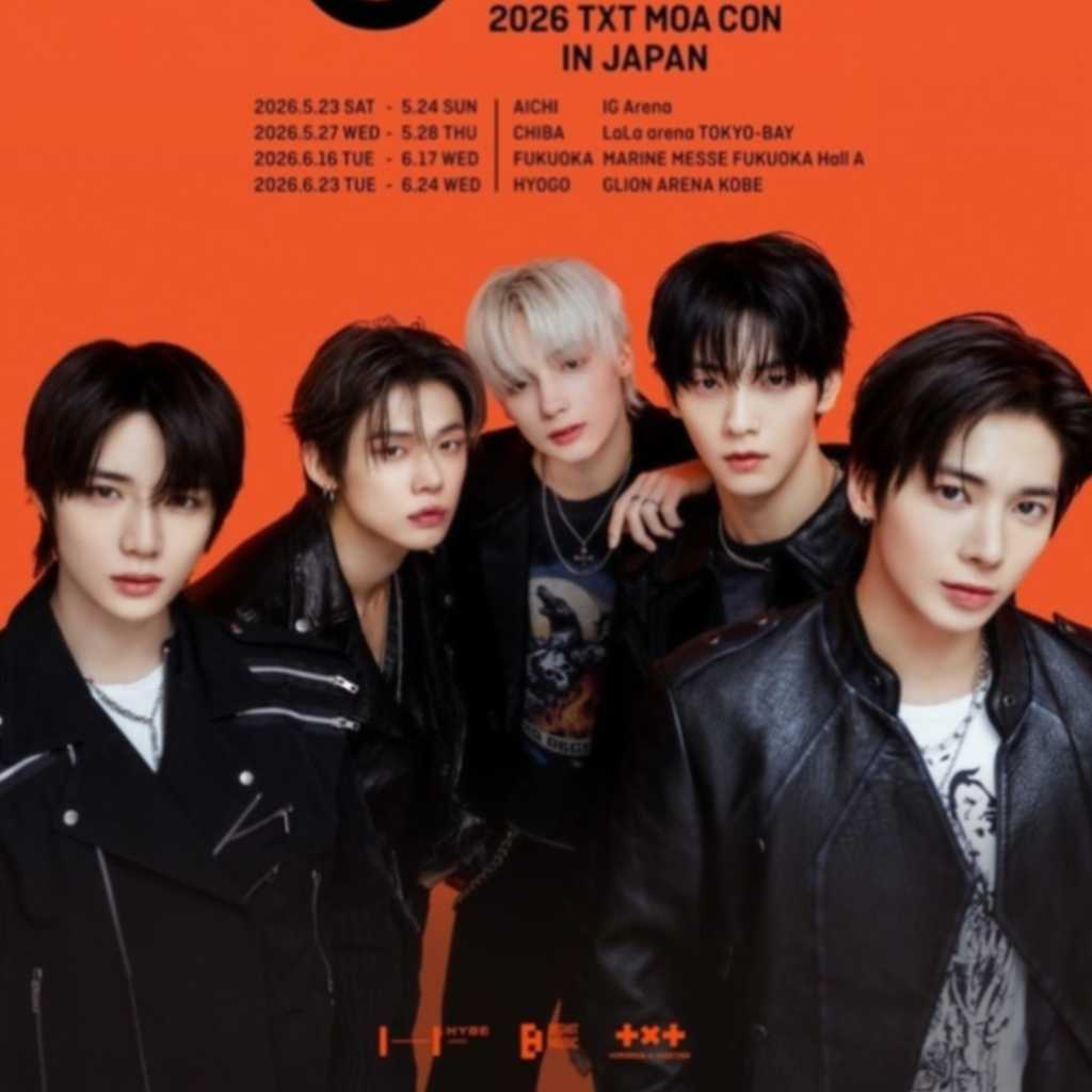 TOMORROW X TOGETHER、日本4都市で開催！5月＆6月にデビュー7周年記念コンサートが決定