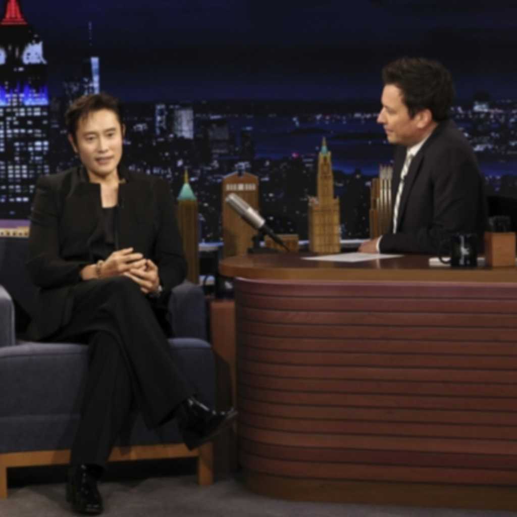 イ・ビョンホン、Netflix「イカゲーム3」PRのため米「ザ・トゥナイト・ショー」に出演！（動画あり）
