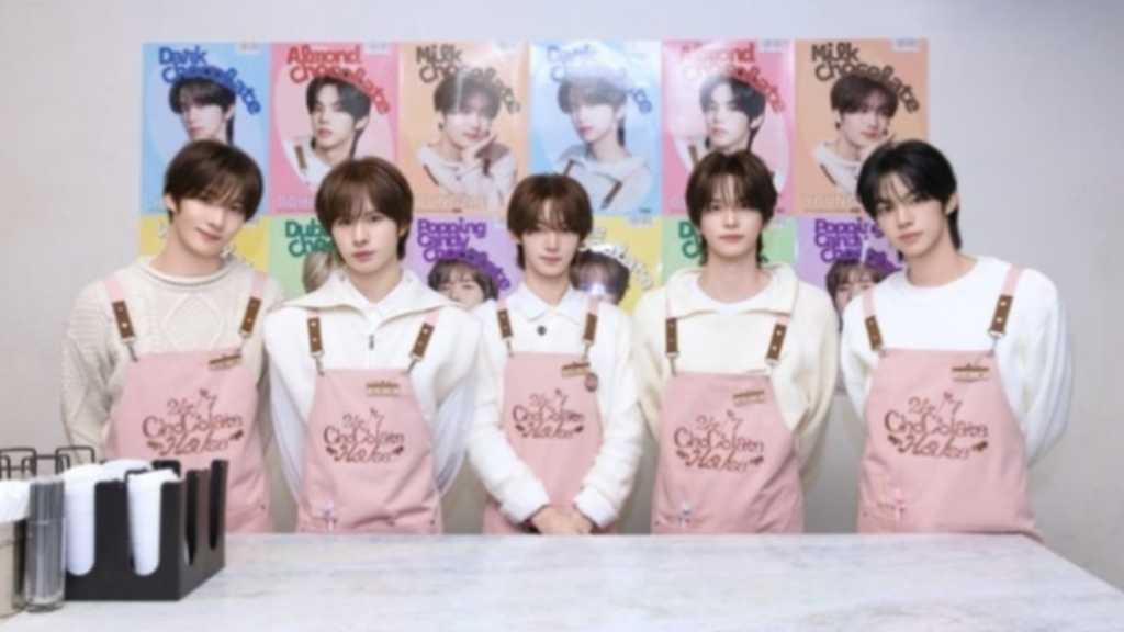 TWS、カフェの店員に変身！バレンタインデーにファンに特別なプレゼント