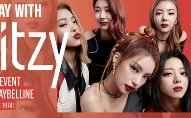 Itzy 9月19日 日 開催のメイベリンニューヨークのバーチャルイベントに登場 先着2万名招待のキャンペーンも実施中 Kstyle