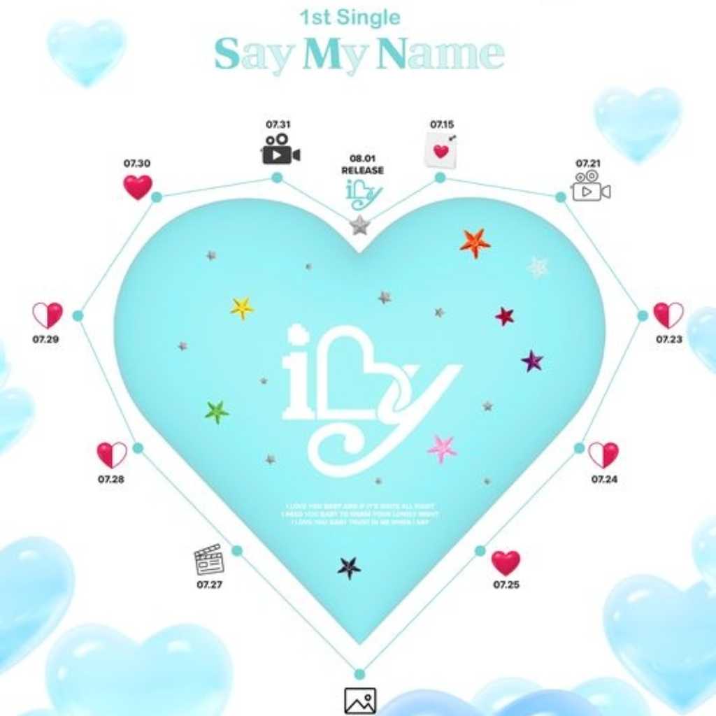 SAY MY NAME、初のシングル「iLy」を8月1日にリリース！タイムテーブルが公開