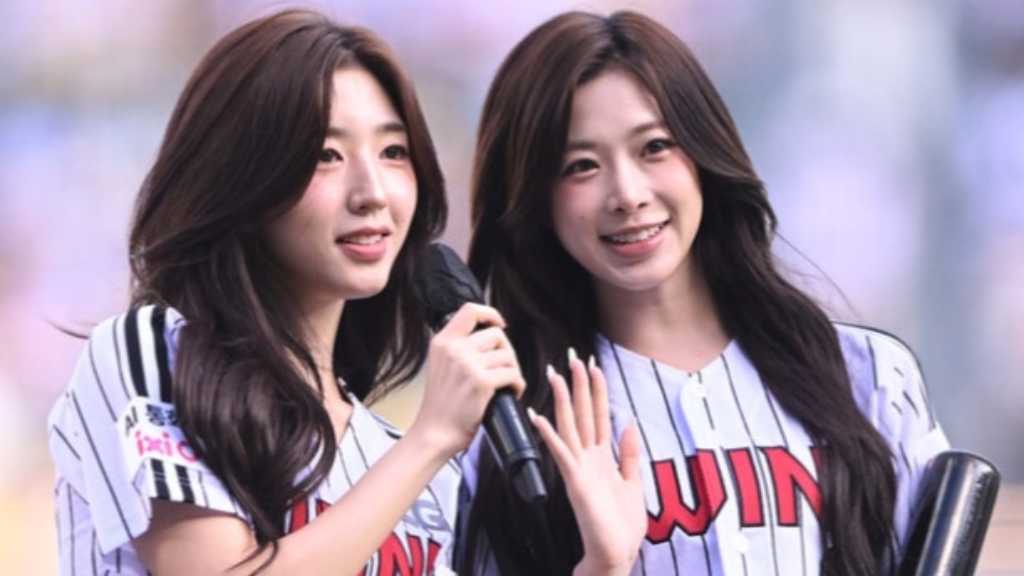 【PHOTO】tripleS ソヒョン＆ニエン、始球・始打式に登場…美しいユニフォーム姿
