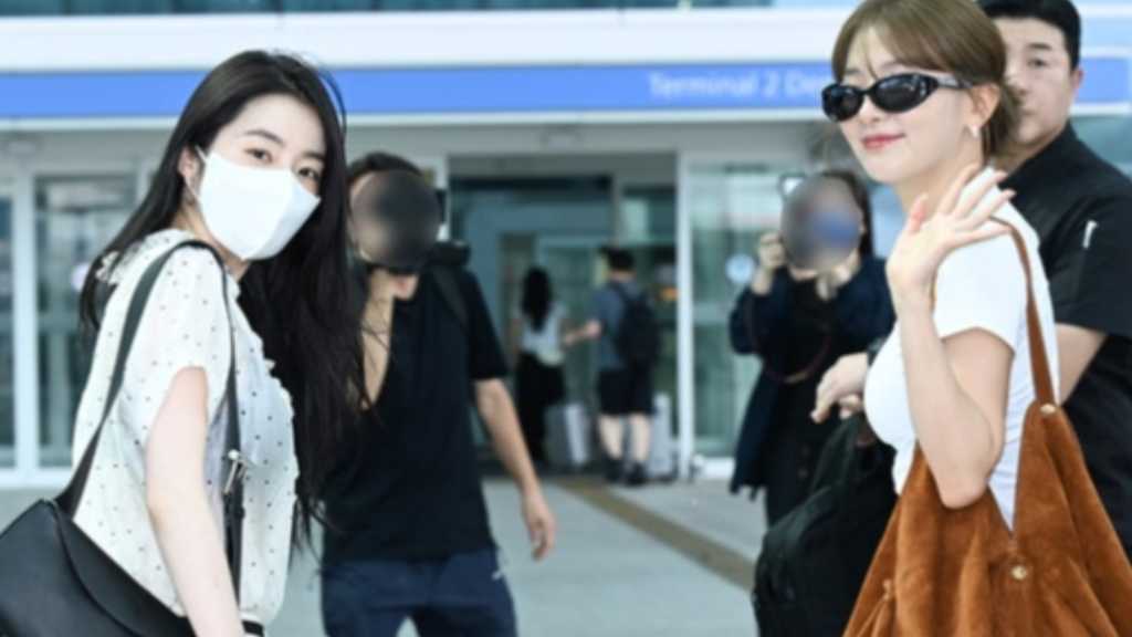 【PHOTO】Red Velvet アイリーン＆スルギ、海外スケジュールのため中国へ出発