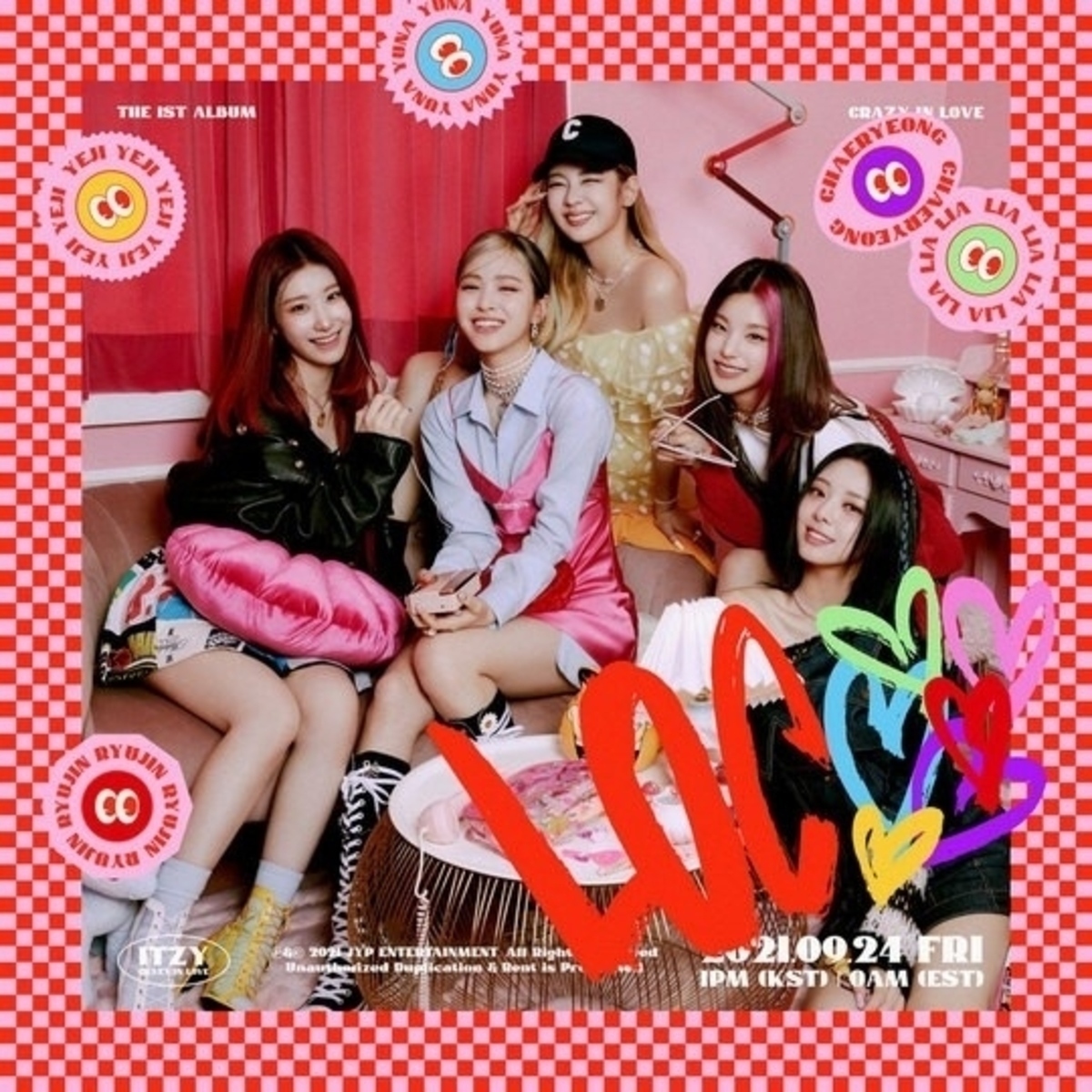 Itzy 1stフルアルバム Crazy In Love が各ランキングで1位を獲得 日本でもチャートを総なめ Kstyle