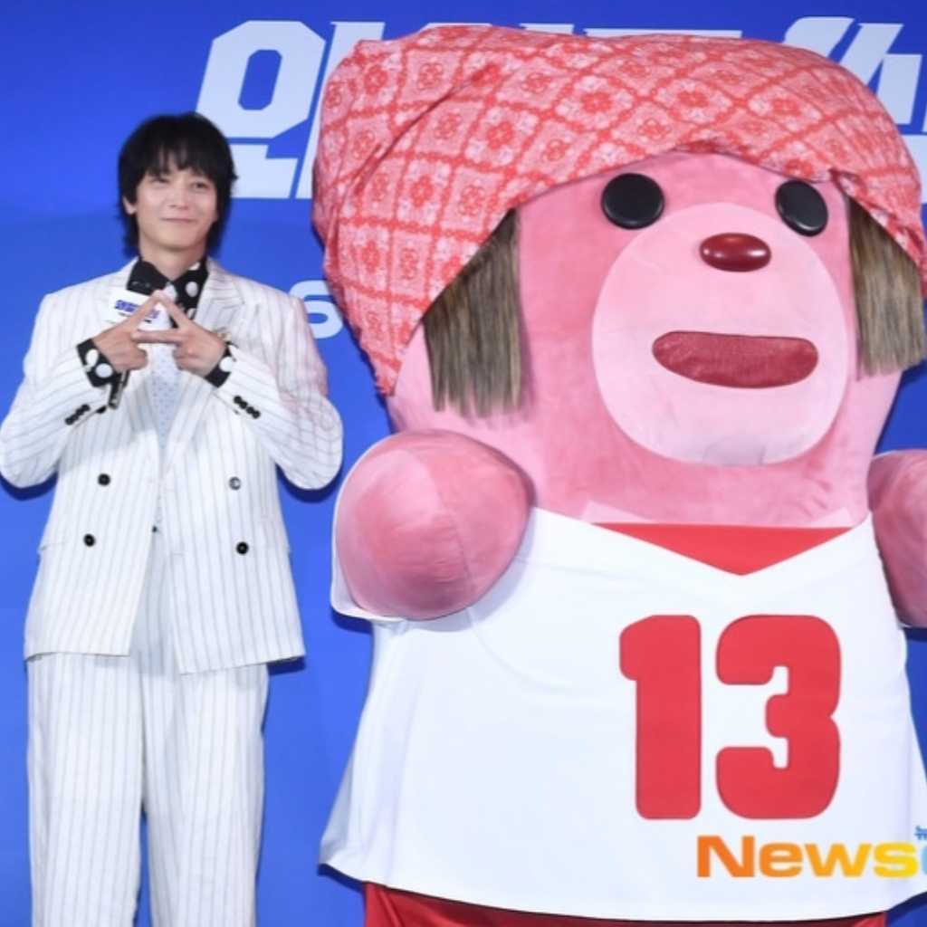【PHOTO】韓国人気キャラクター「BELLYGOM」が変身!?カン・ドンウォンらと映画「ワイルド・シング」ショーケースに登場