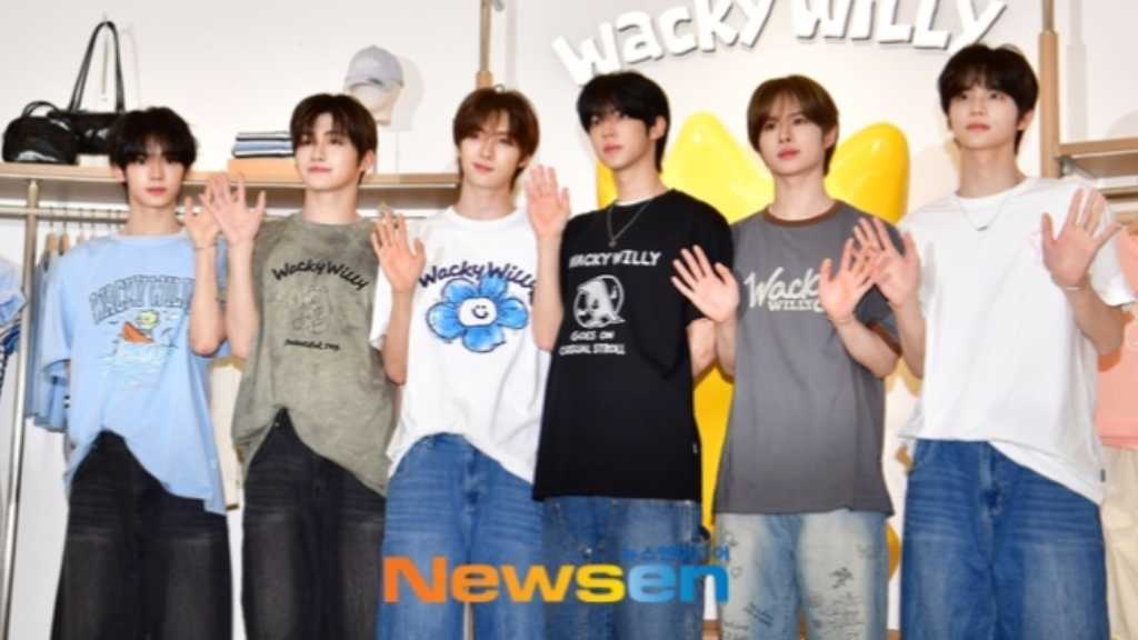【PHOTO】TWS、アパレルブランド「Wacky WiLLy」イベントに出席
