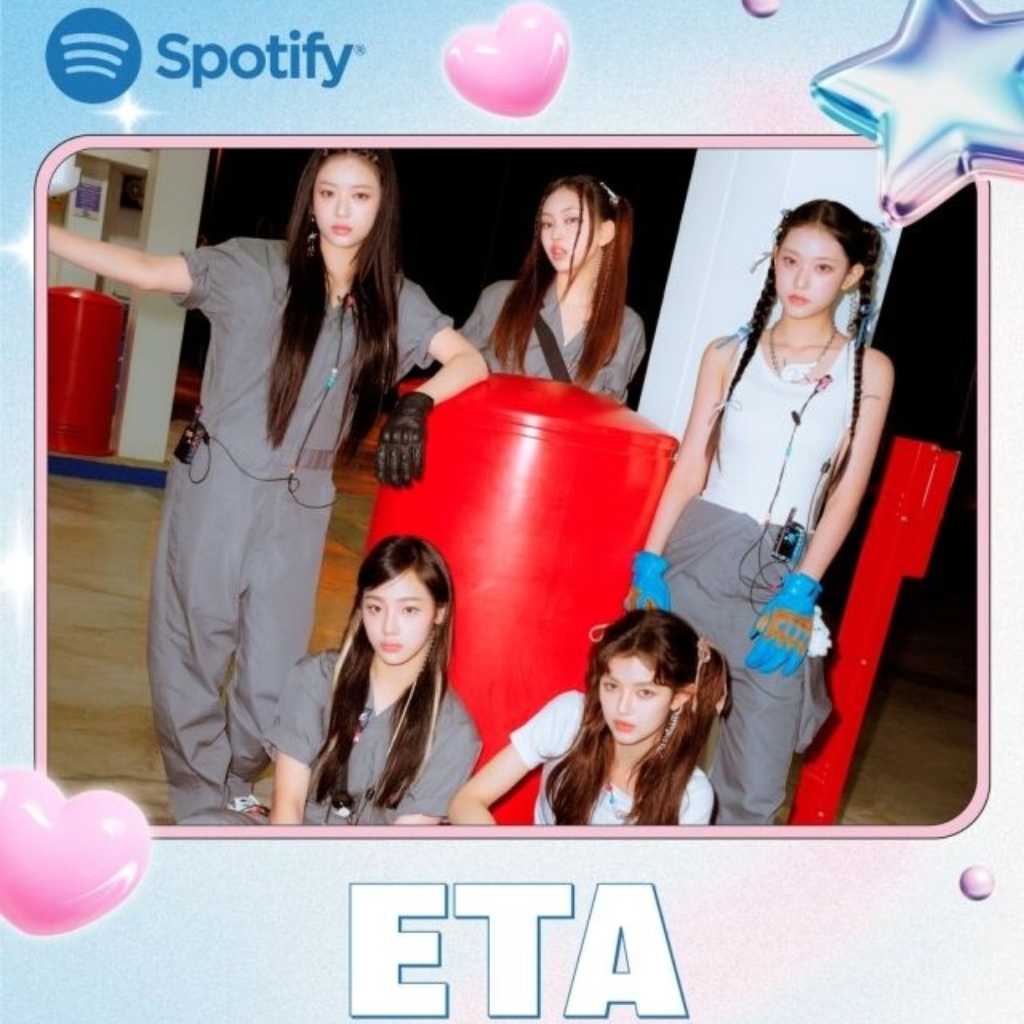 NewJeans、ヒット曲「ETA」がSpotifyでストリーミング4億回突破！