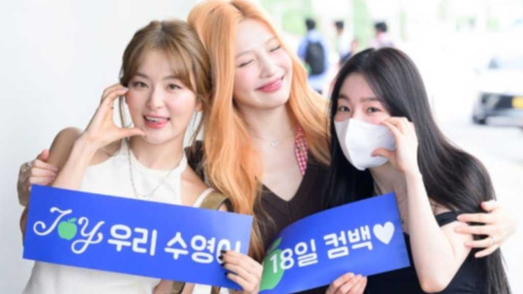【PHOTO】カムバックを宣伝！Red Velvet アイリーン＆スルギ＆ジョイ「SMTOWN LIVE」東京ドーム公演のため日本へ