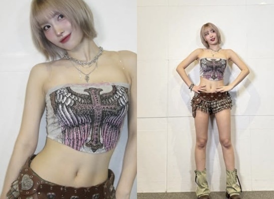 TWICE モモ、スリムなくびれに驚き！キュートな近況ショット