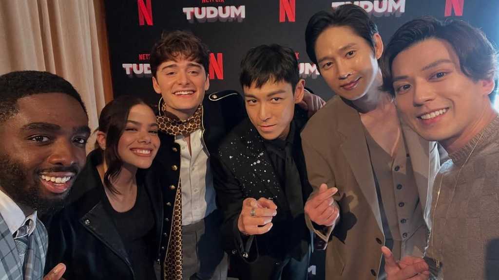 パク・ソンフン＆BIGBANG出身T.O.P、新田真剣佑と対面！Netflixイベントで記念ショット