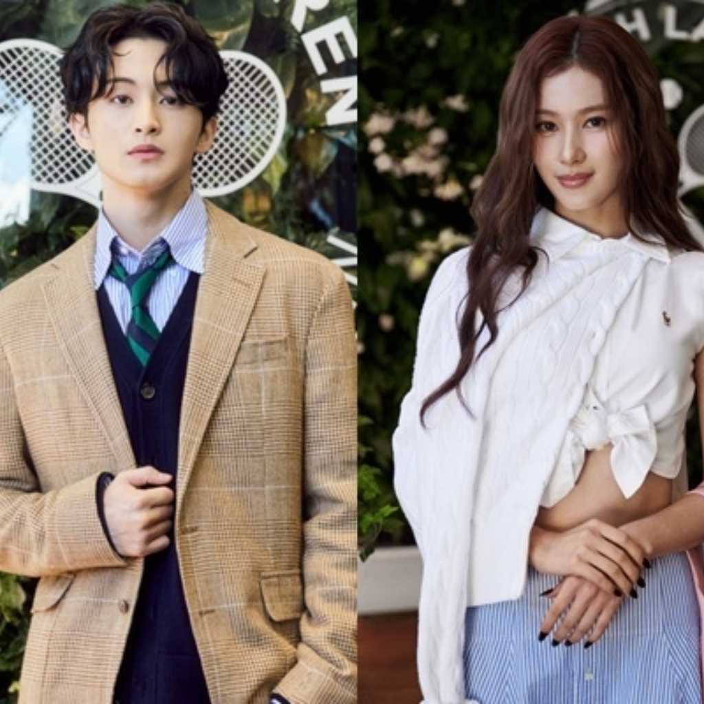 NCT マーク＆TWICE サナ「ラルフ ローレン」の招待で全豪オープン決勝を観戦
