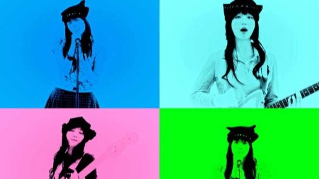 新ガールズバンドA I W E O、正式デビュー前に収録曲「00FF00」MVを先行公開…多彩なカラーを活用