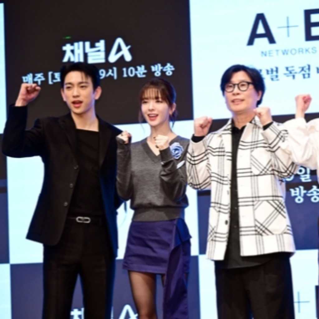 【PHOTO】GOT7 ジニョン＆ノ・ジョンウィら、新ドラマ「魔女」制作発表会に出席