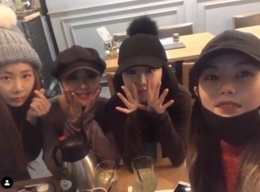 Brown Eyed Girls 4人で忘年会 楽しそうな集合ショットが話題 動画あり Kstyle