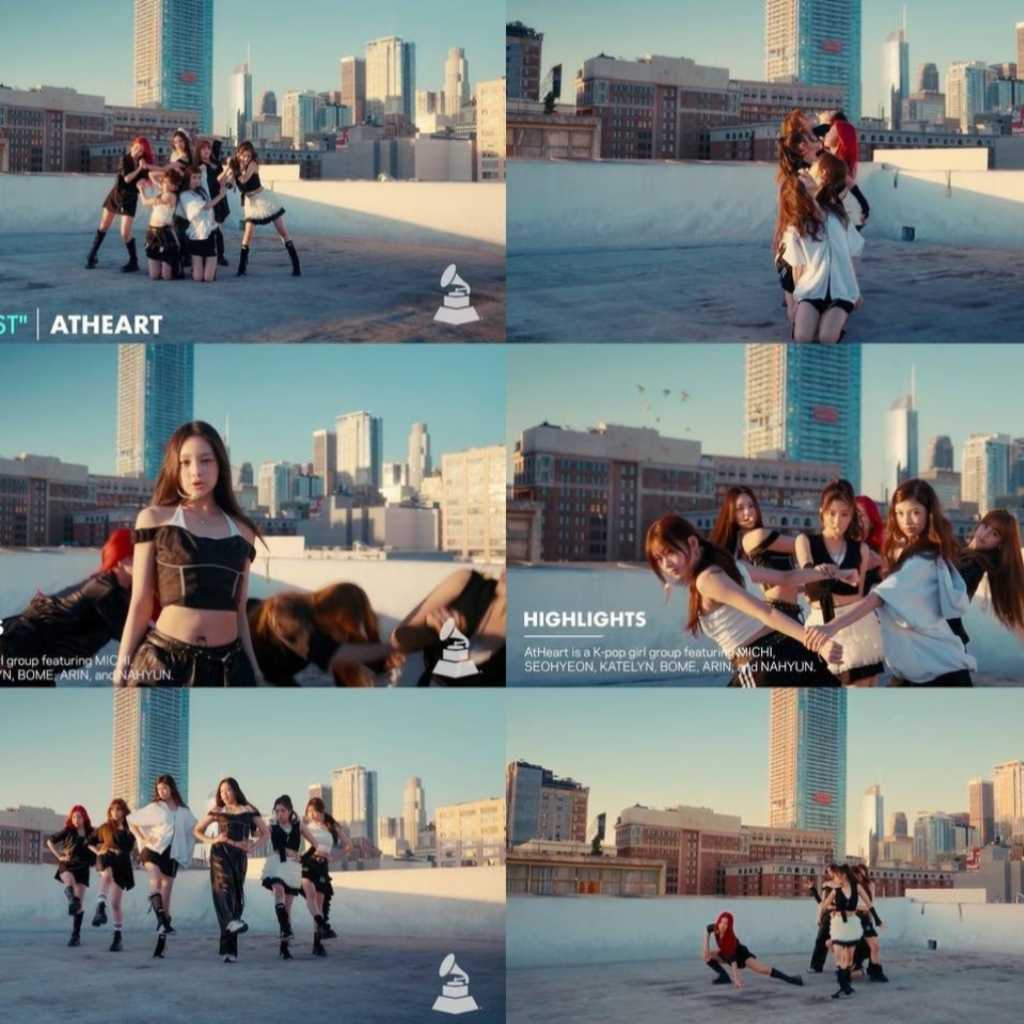 AtHeart、米グラミーミュージアム「Global Spin Live」に登場！力強いパフォーマンスを披露（動画あり）