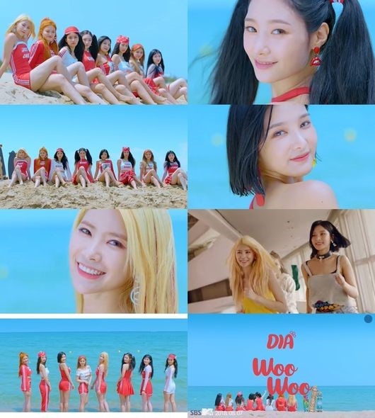 DIA、新曲「Woo Woo」MV公開…異性にときめく気持ちを爽やかなサマー 