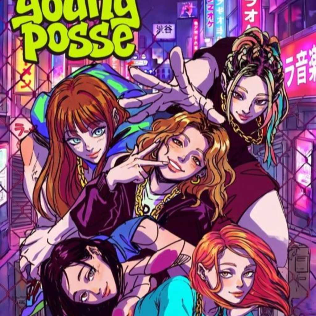 YOUNG POSSE、9月に日本でコンサートを開催決定!渋谷の街を表現したポスター公開