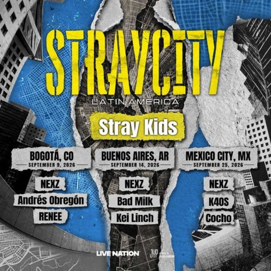 Stray Kids、全公演のヘッドライナーに！新音楽フェスティバルが9月にラテンアメリカで開催決定