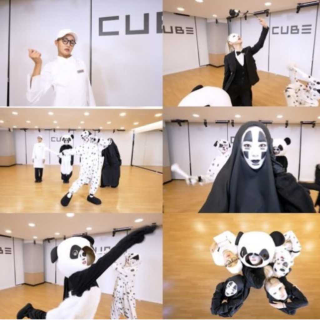 i-dle、カオナシからパンダまで大胆変身！新曲「Mono」キャラクターバージョンのダンス映像に反響