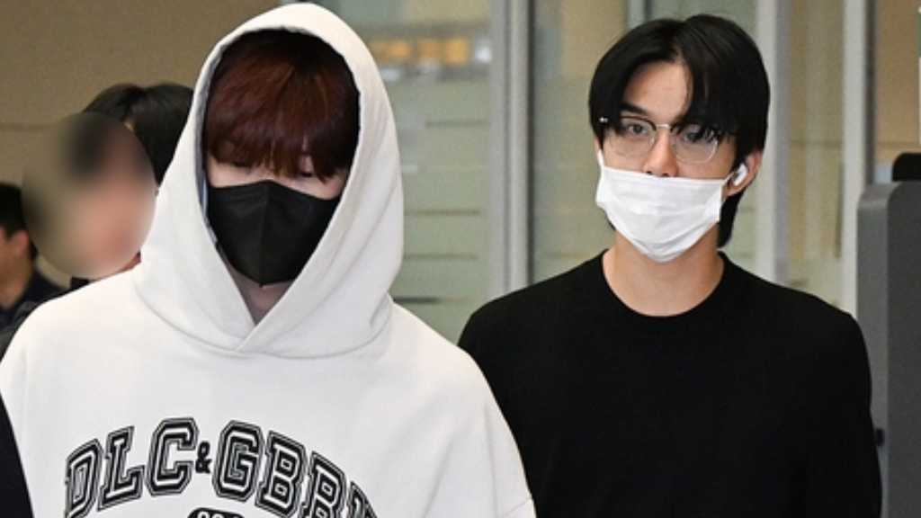 【PHOTO】NCT ドヨン＆ジョンウ、海外スケジュールを終えて帰国