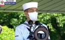 “アイドルで初の海軍入隊”DAY6 ウォンピル、修了式で代表の挨拶…自作曲の歌詞を朗読する場面も（動画あり）