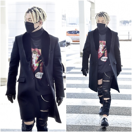 Bigbangのsol ユニークな空港ファッションを披露 オールブラックスタイルで登場 Kstyle