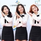 【PHOTO】gugudan「2017 DREAM CONCERT in平昌」に出席“キュートな魅力”