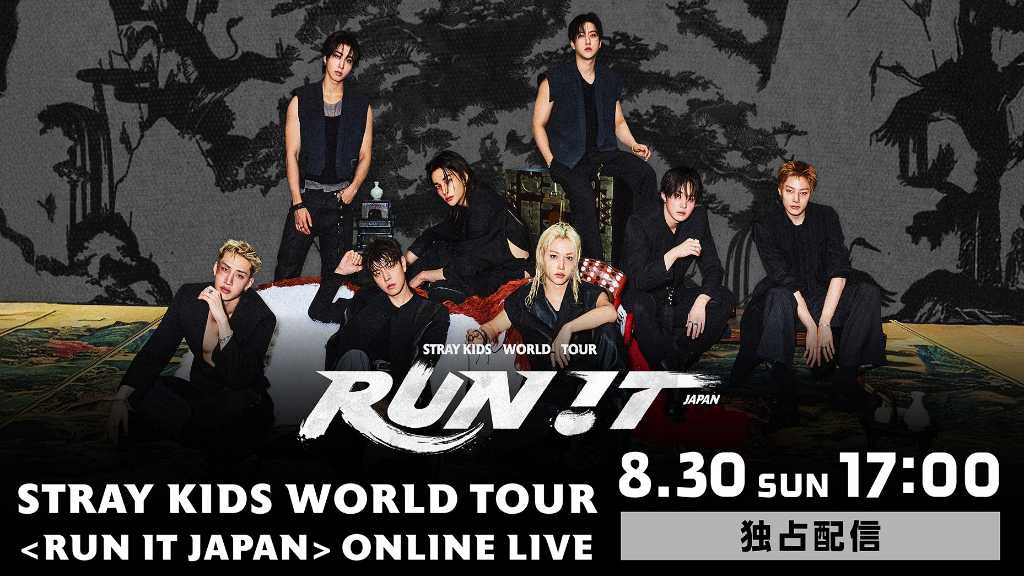 Stray Kids、8月30日開催の東京公演の模様をHuluにて独占ライブ配信!