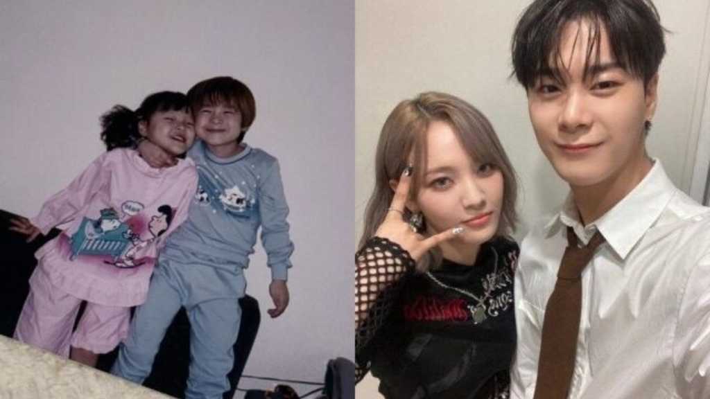 Billlie ムン・スア、ASTRO ムンビンさんの誕生日を迎え…幼少期の可愛らしい兄妹ショットを公開