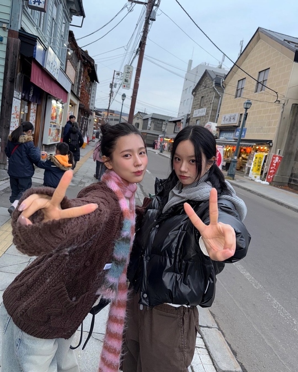 Girls Day ヘリ＆(G)I-DLE ミヨン、温泉からイルミネーションまで