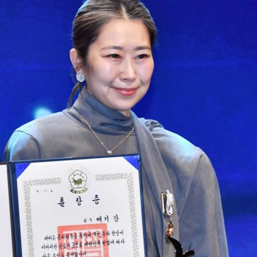 【PHOTO】マギー・カン監督「2025大韓民国コンテンツ大賞授賞式」に出席