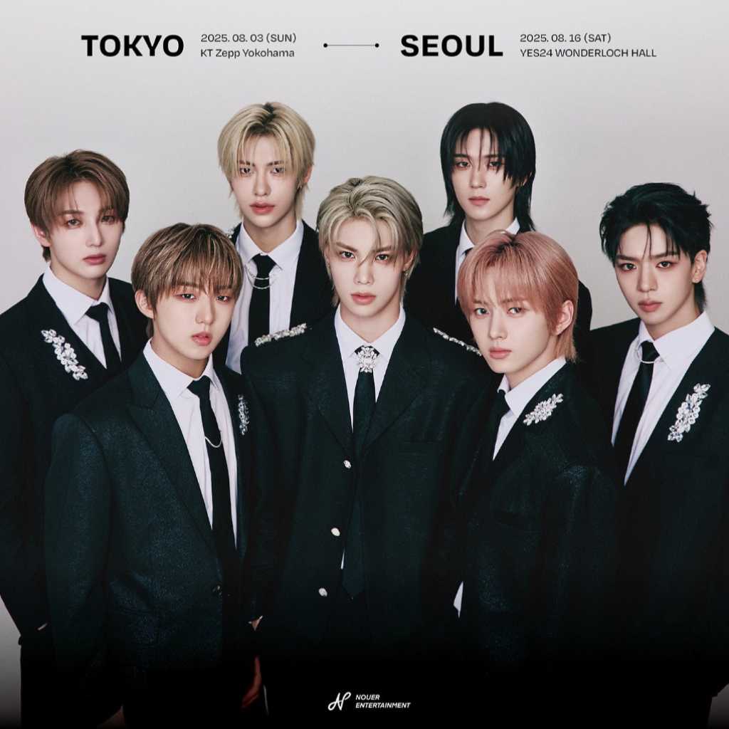 NouerA、初の日本ファンコンサート開催決定！8月3日に横浜で実施