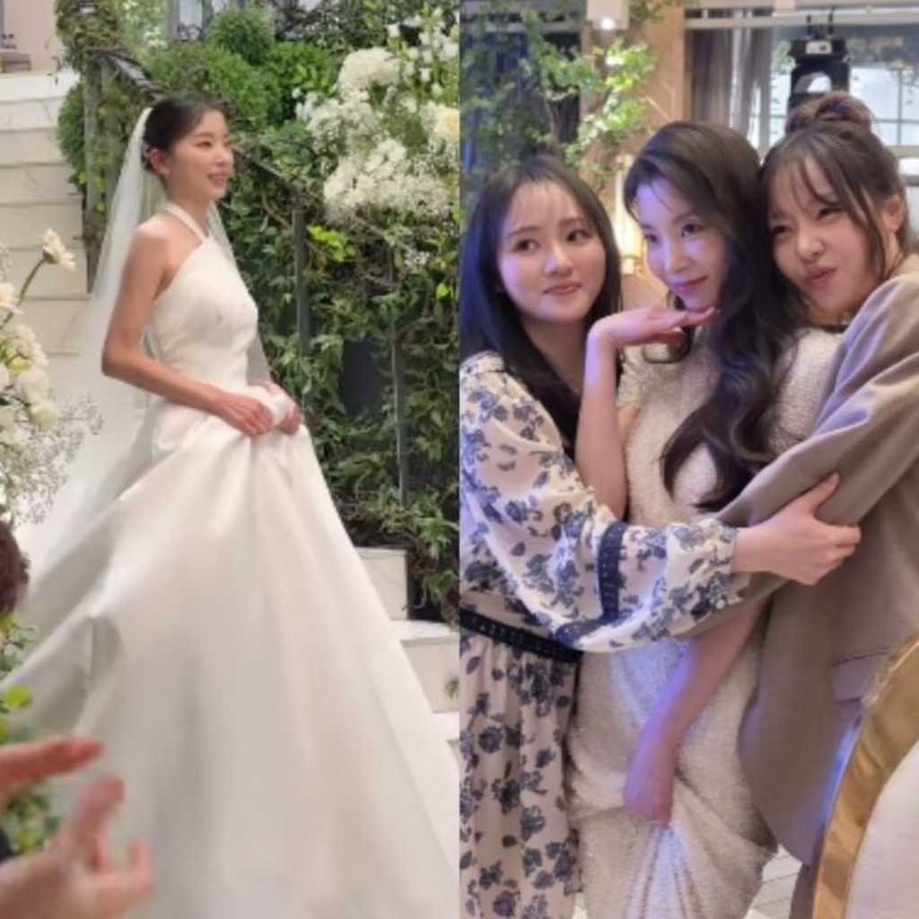 LADIES' CODE ジュニ、4月の花嫁に！結婚式でのメンバーとの記念ショットが話題