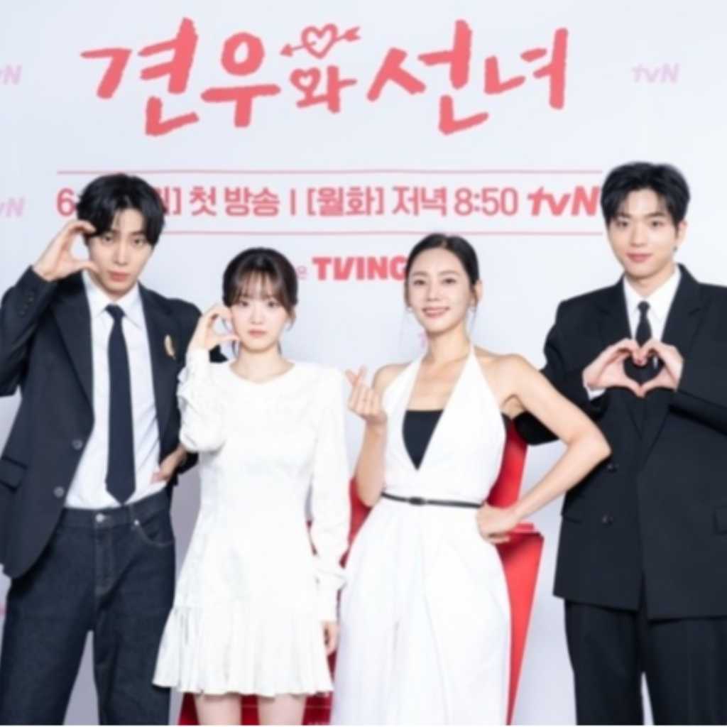 チュ・ヨンウ、新ドラマ「巫女と彦星」でチョ・イヒョンと再会“もっときれいになった”