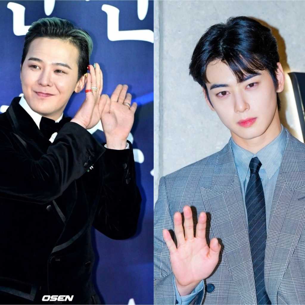 G-DRAGON&ASTRO チャウヌ、笑顔でハグも!晩餐会での微笑ましい交流が話題に(動画あり)