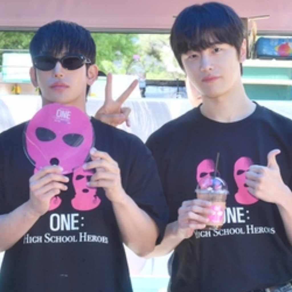 【PHOTO】イ・ジョンハ&キム・ドワンら、ドラマ「ONE:ハイスクール・ヒーローズ」ケータリングカーイベントに参加