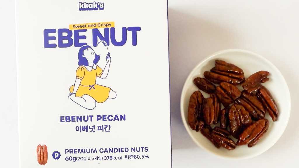パッケージがおしゃれすぎる！韓国・EBENUTのピーカンナッツをPLAZAでゲット…編集部が実食レビュー