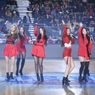【PHOTO】MOMOLAND＆gugudan＆Limesoda、女子バスケットボールの試合会場で祝賀公演を披露