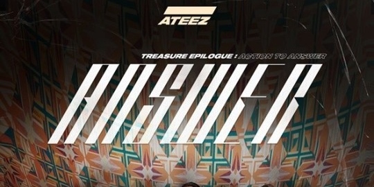 Ateez Treasure Epilogue Action To Answer kstyle.com