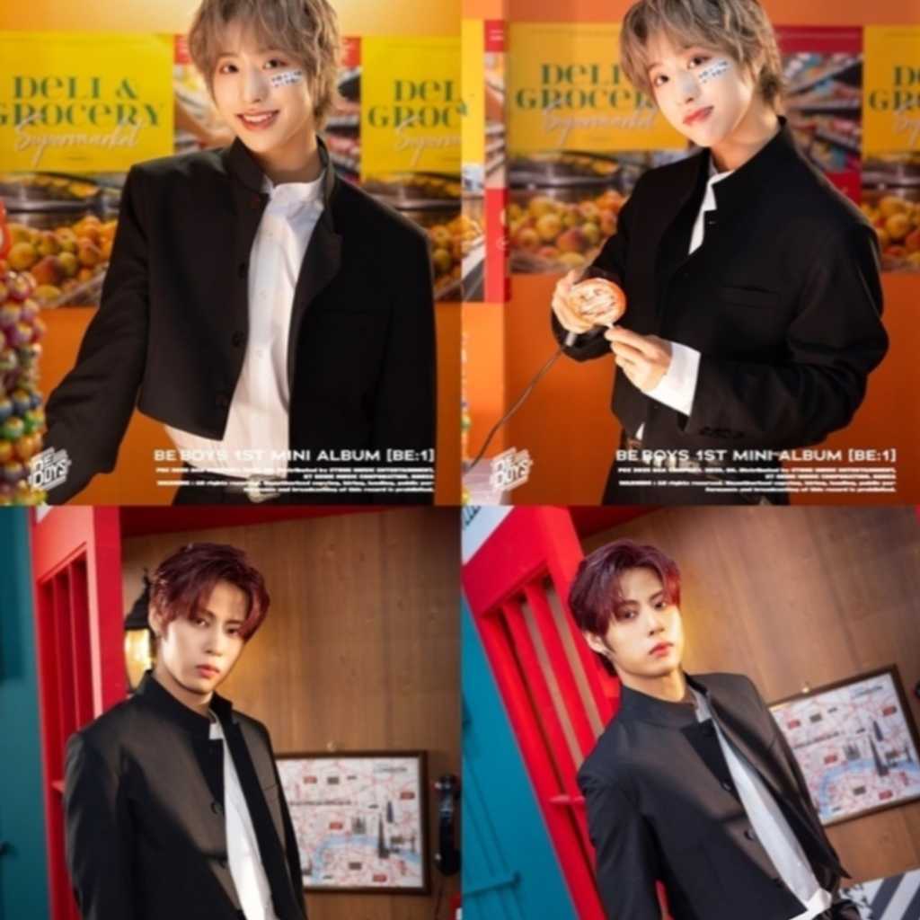新人ボーイズグループBE BOYS、初のミニアルバム「BE:1」個人コンセプトフォトを公開
