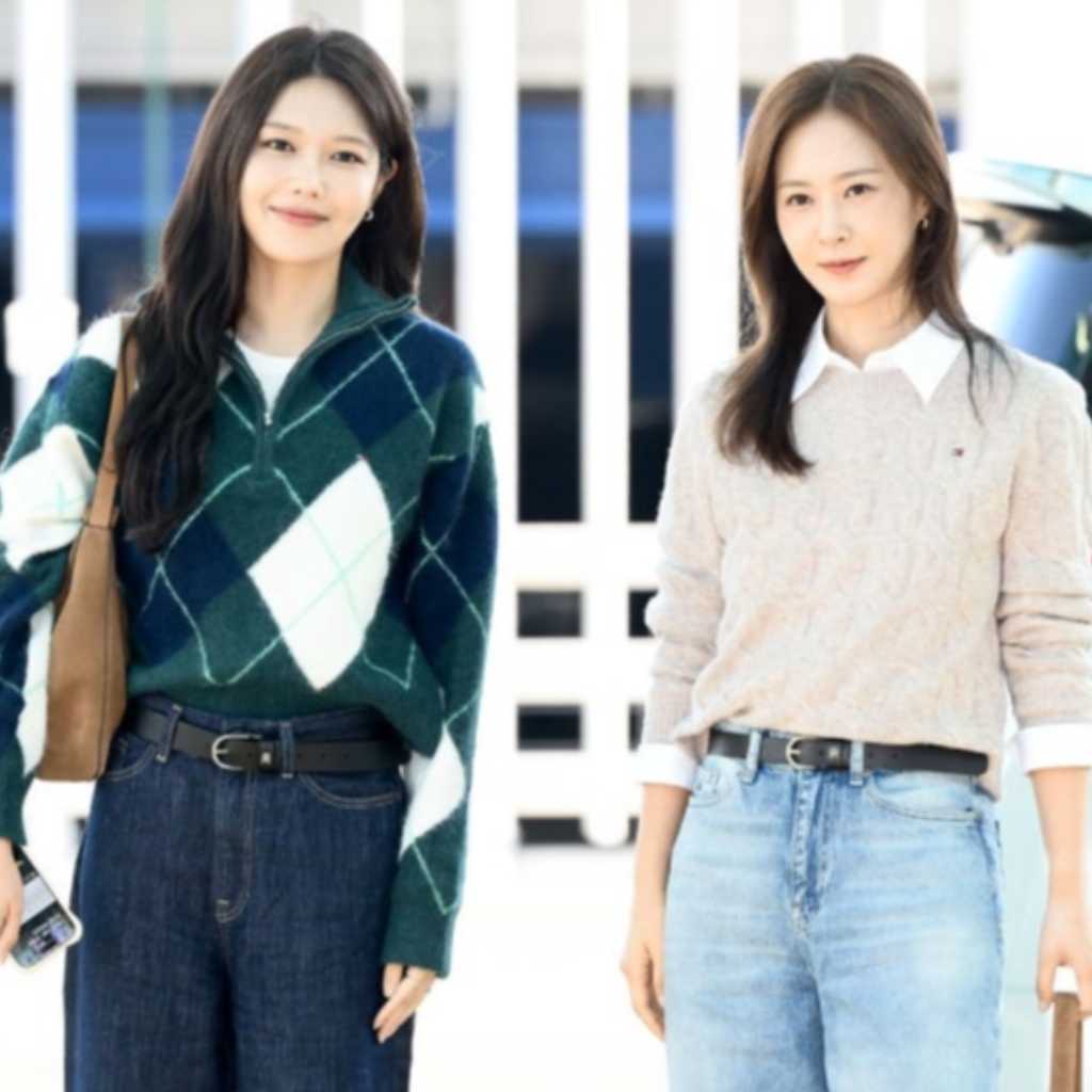 【PHOTO】少女時代 ユリ＆スヨン、手をつないでポーズも！海外スケジュールのため出国