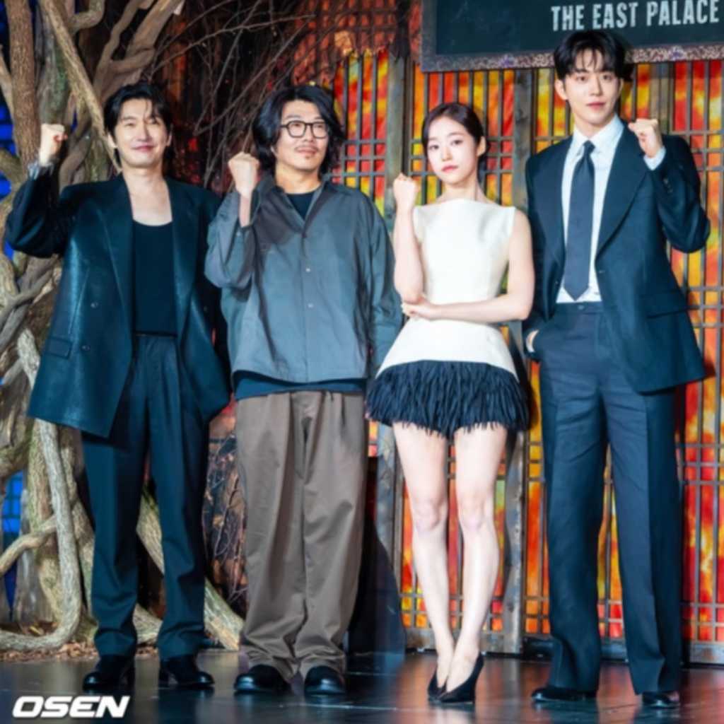 【PHOTO】ナム・ジュヒョク&ノ・ユンソら、Netflix「トングン−呪いの宮−」制作発表会に出席